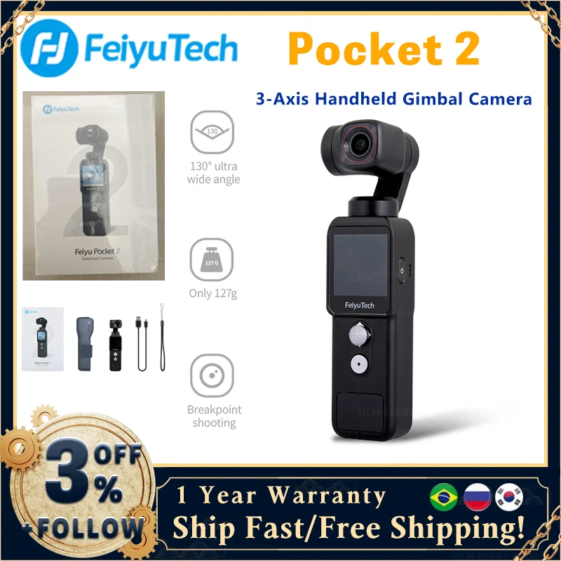 新品・未開封 feiyu tech Feiyu Pocket2 カメラ FeiyuTech Feiyu
