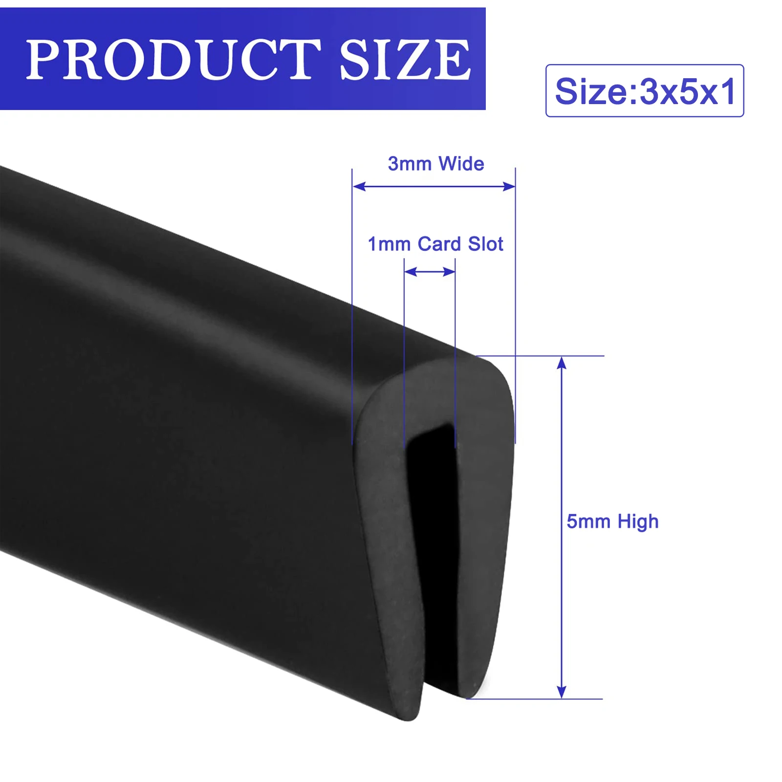Rubber U Channel Edge Trim Door Edge Seal Strip Protector U Shape Weather Stripping For Car Doors Table Corners,door seal strip,rubber seal strip,rubber door weatherstripping,door weatherstripping,sealing strip