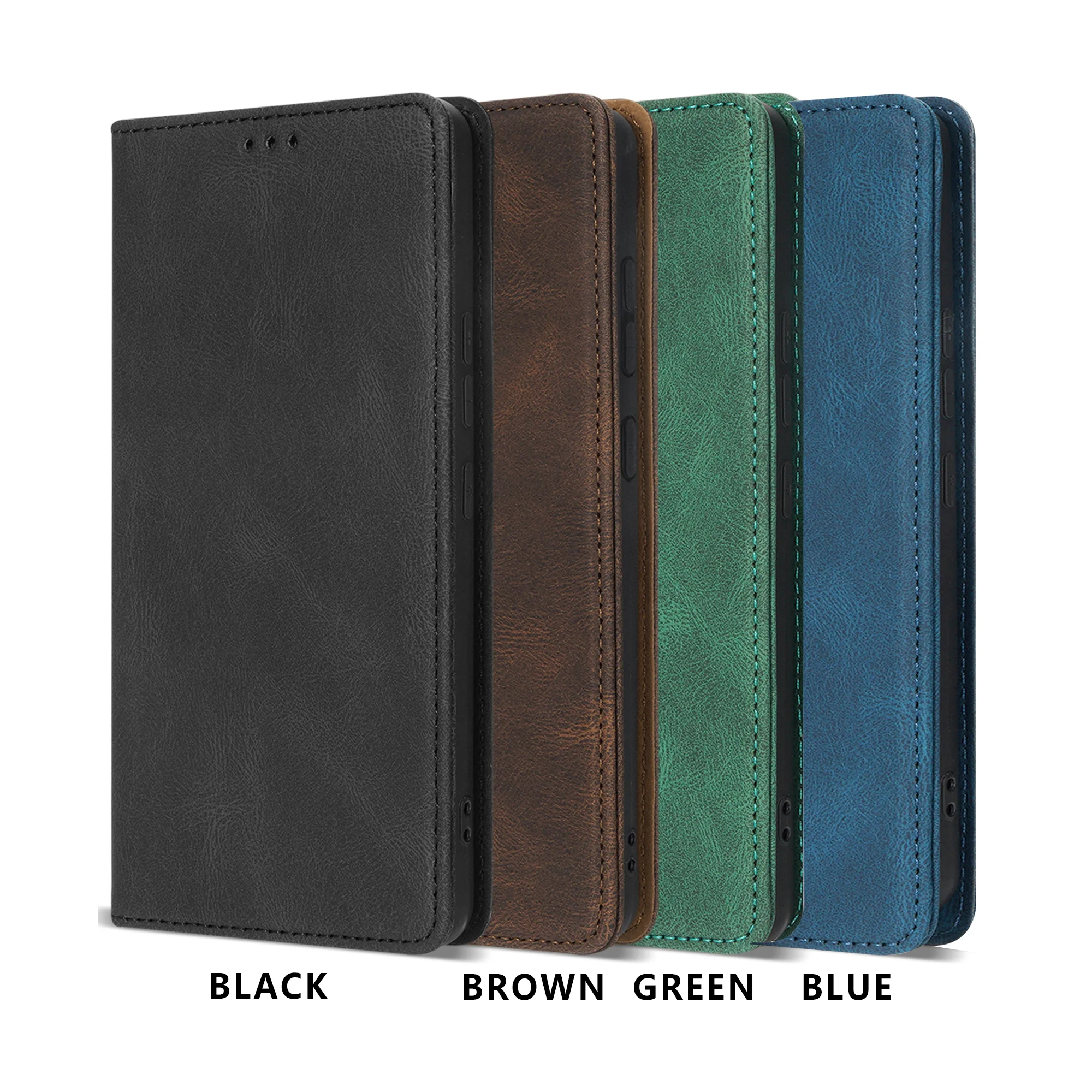 Premium Flip Wallet Phone Case with Stand and Protective Cover