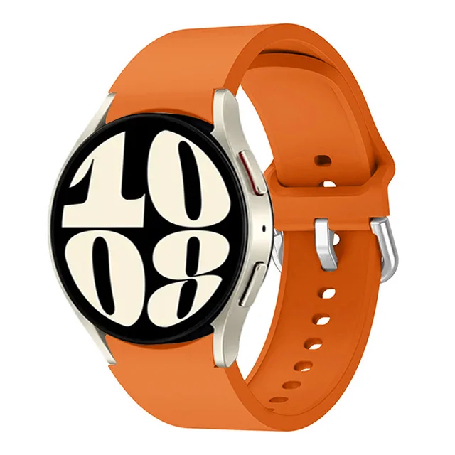 Universal Silicone Smartwatch Bracelet, 20mm/22mm Adjustable Strap