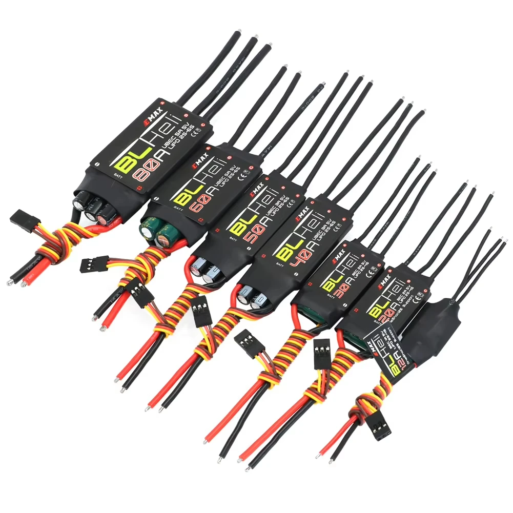 ESC 40A 50A 60A 80A 12A 20A 30A pour Drone FPV - Contrôleur de Vitesse
