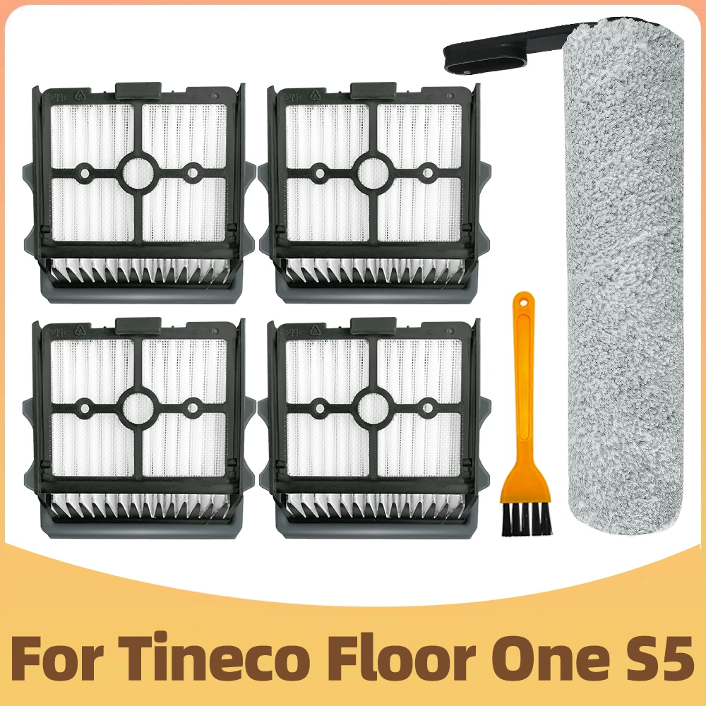 Accessori Spazzola A Rullo Filtro Hepa Compatibili Con Tineco Floor One S5, S5 Pro, S5 Pro 2, S5 Extreme