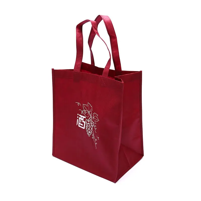 Creative Paper Gift Bags for Red Wine Bottles with String Handle, Reusable Durable Wine... - SKU PGB01818 - UGI Packaging