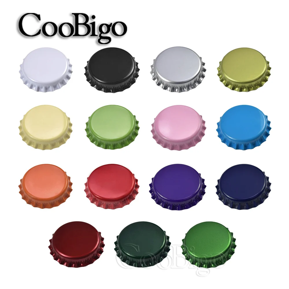20pcs Beer Bottle Cap Wine Stopper Capper Plate Lid Crown Cover Seal for Home Bar DIY Brewing Equipment Accessories 32mm beer brewing equipment