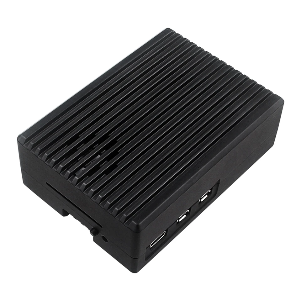 Aluminum Alloy Case with Active Cooler for Raspberry Pi 5