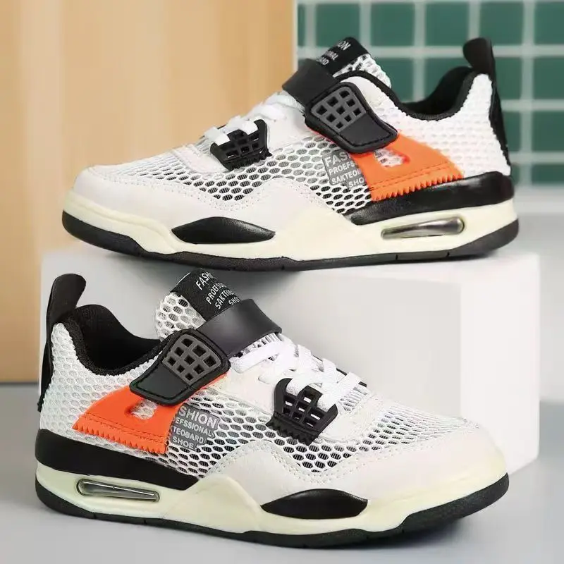 New Fashion Kid's Spring Summer Autumn Sneakers Boy Girl Breathable Sports Running Walking Casual Shoes Soft and Comfortable