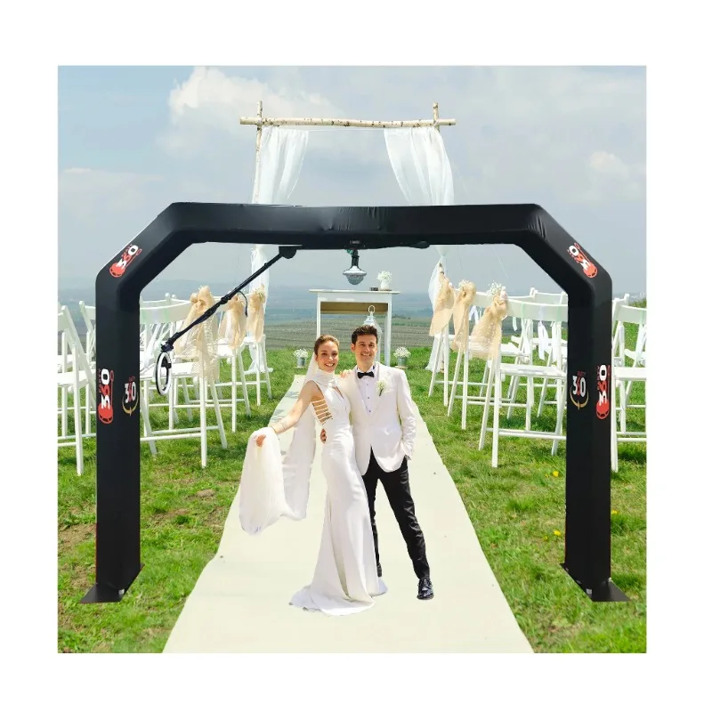 

360 degree overhead studio rotating machine scene selfie automatic