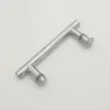 2pcs/Lot ABS+ Stainless Steel Brushed Sliding Knob Door Handle For Furniture Interior Shower Cabin Accessories Hardware Decor 6