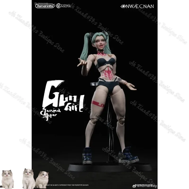 24時間発送 Romankey X COWL ONWAECNAN GUN GIRL JESSICAASTER 1/12