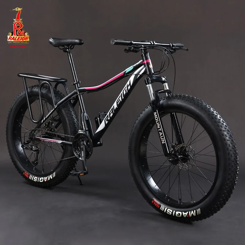 26 Pollici 24 Pollici Mountain Bike Pneumatici Grassi Ghiaia Bicicletta Spiaggia Bici Motoslitta Bicicletta 4.0 Pneumatici Grassi Mtb Fat Mountain Bik