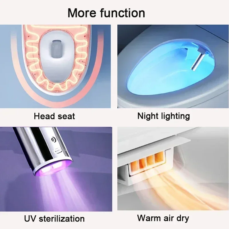 U Smart Toilette Japonaises Heated Bidet Shower UV Sterilization Abbatant WC Toilette Bidet Washing Japanese Toilet WC Lid