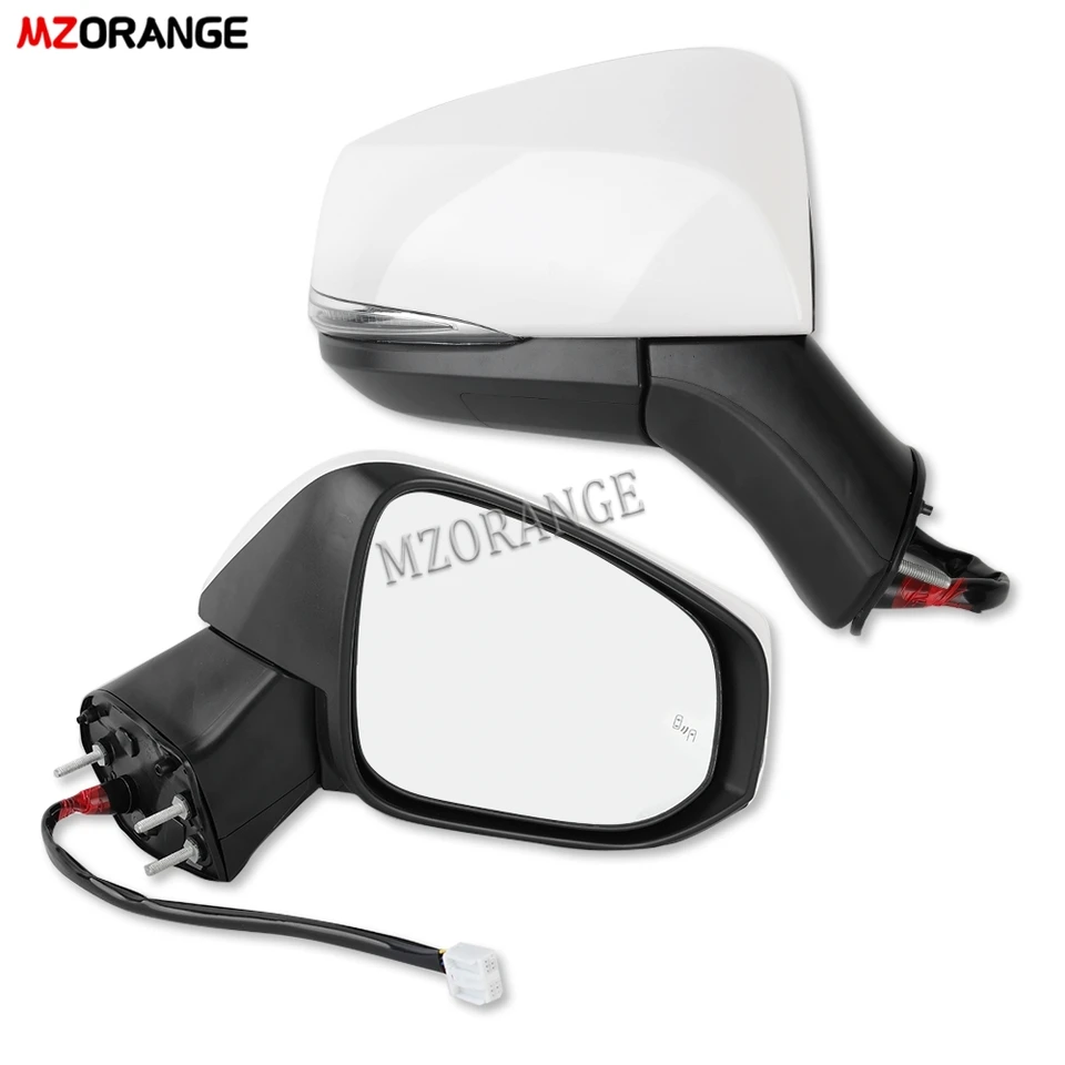 Vetro Specchietto Retrovisore,Per Toyota Rav 4 II 2000-2005,Sinistro Destro Lato Esterno Specchio Auto Sostituzione Accessories,Specchi di ricambio,Right