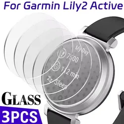 Premium Tempered Glass Screen Protector for Smartwatches - 3 Pack, HD Clarity, Scratch Resistant (For Lily2 Active)