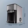 220V Quick Ice Maker Machine Commercial Home Use Cold and Hot Water Dispenser Small Vertical Ice Cube Maker Machine Cocina 6