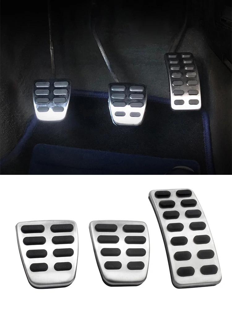 

For Hyundai Accent Verna Solaris i20 ix20 ix25 Matrix Creta HB20 2011-2015 Car Foot Pedal Fuel Brake Pedal Cover Accessories