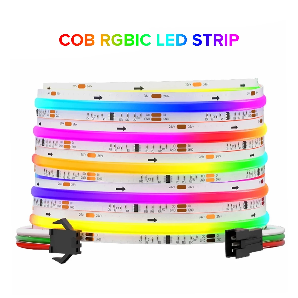 Fcob led lichtst reifen pixel adressierbar 720 leds rgb traum voll ...