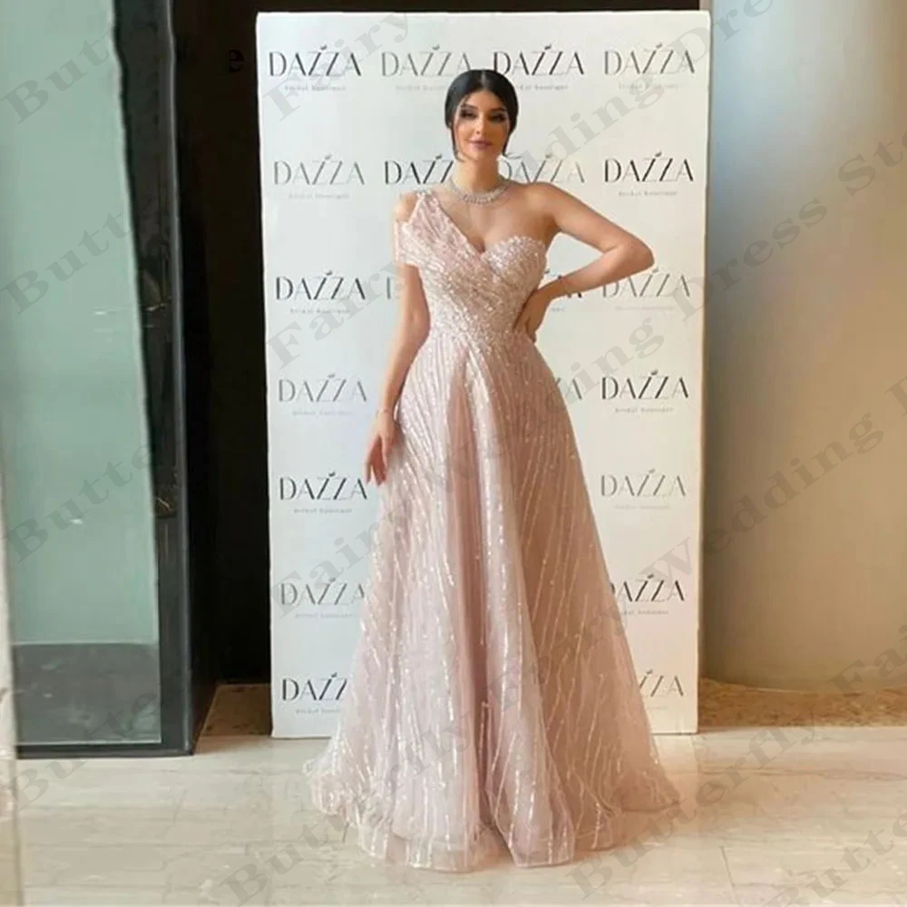 

Fascinating Evening Dresses For Women Sexy Off Shoulder Sleeveless Beautiful Fluffy Princess Style Mopping Party Prom Gowns 2024