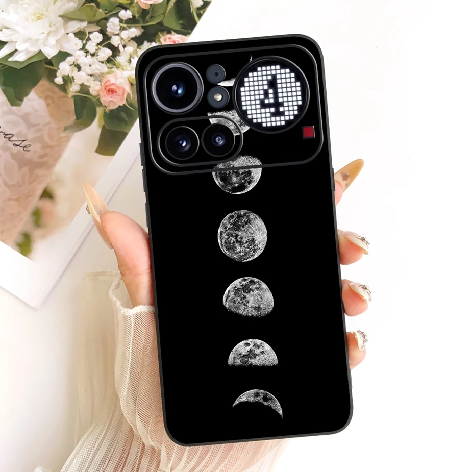 Cute Lucky Letters Fashion Cartoon Painted Cover Case