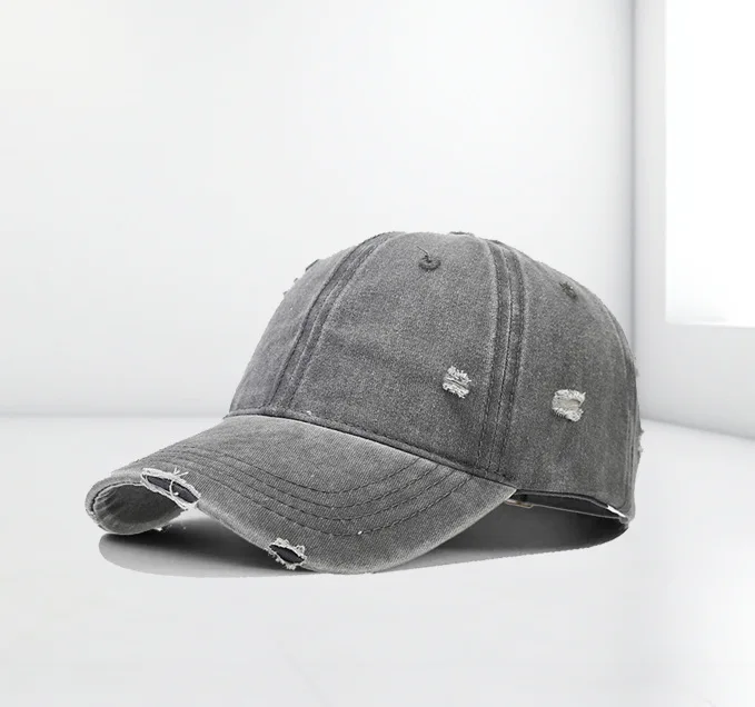 Retro Distressed Baseball Cap for Women Washed Cotton Trucker Hat Adjustable Baseball Hats Men Outdoor Sports Travel Hat 4