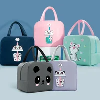Kids Portable Insulated Thermal Picnic Food Lunch Bag Box Cute Cartoon Tote Food Fresh Cooler Bags Pouch for Children Bag 1
