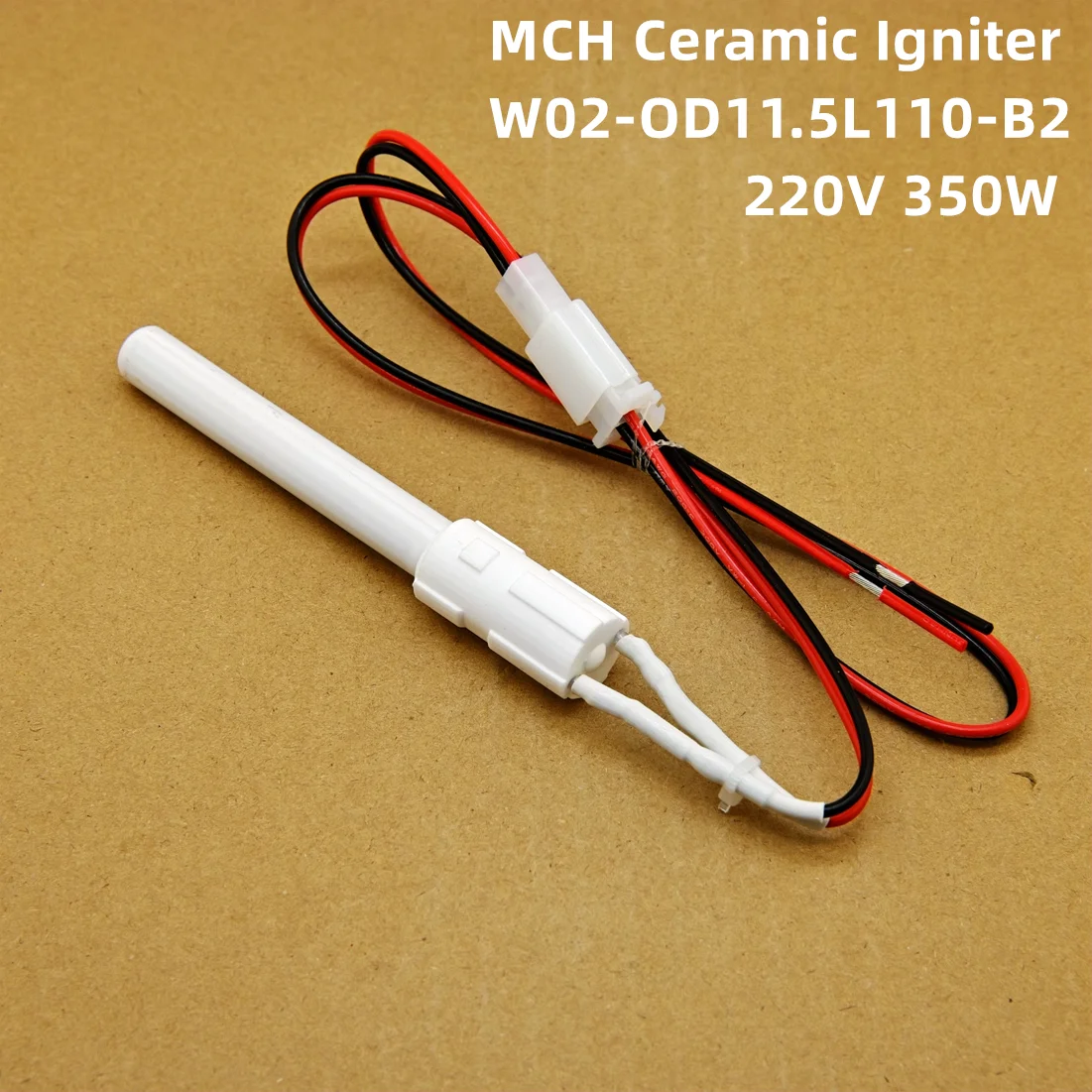 Igniter de Fogão a Pellets Cerâmico Ignição Rápida para Eletrodomésticos Acessórios 350w