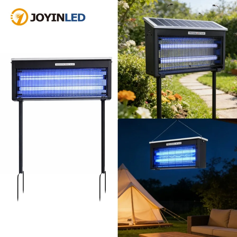 JOYINLED 40W Zewnętrzna Lampa Solarna z EU za $48.82 / ~181zł