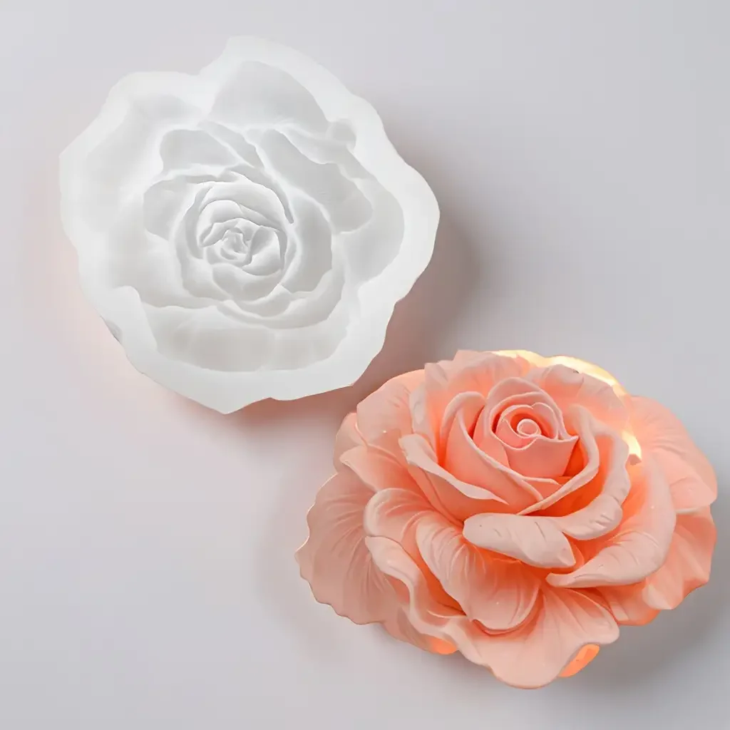 Cavity Rose Silicone Mold 4