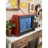 Retro Mini TV  Can Be Played Cartoon Toy Dollhouse Scene Model Miniature Television Model Toys Kitchen Furniture Playable Video 4