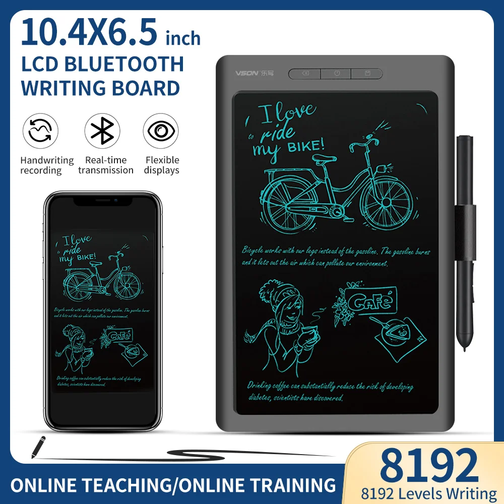 

10Inch Digital Graphics Tablet 8192 Levels Digital TabletSupport Android Windows