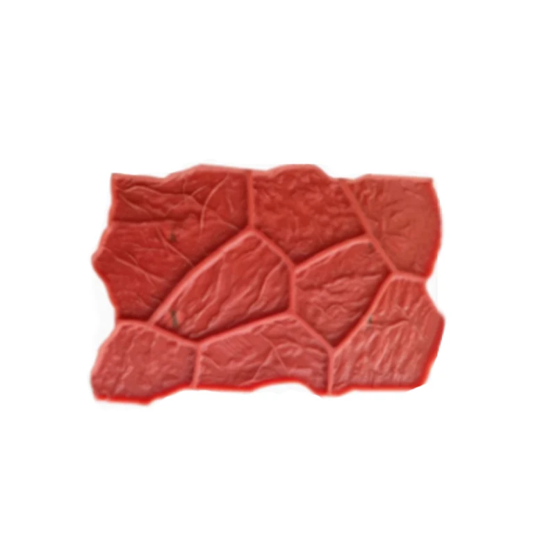 Cultural Stone Cement Embossing Mold, Step Park Imitation Stone Road Patterned Wall Embossing Concrete Imitation Wood Mold