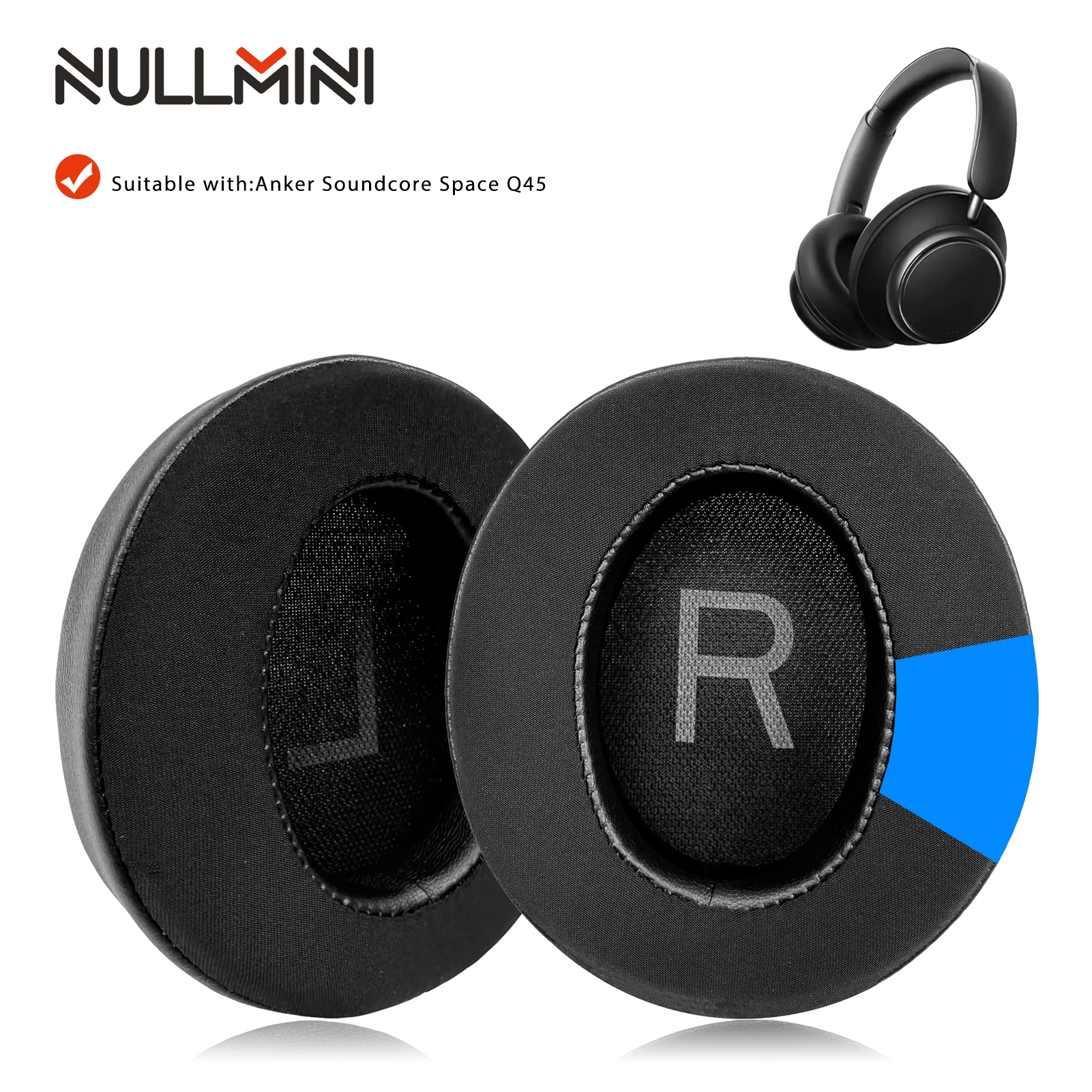 Enhanced Earpads with Cooling Gel and Headband Sleeve