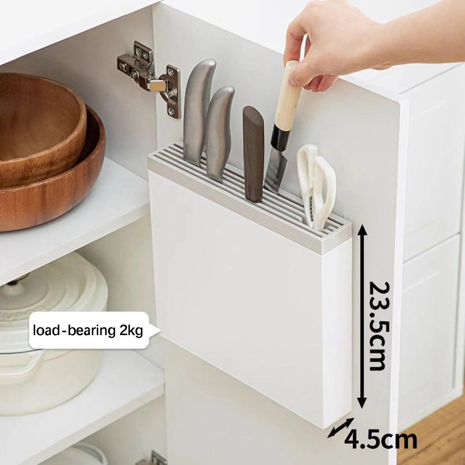 Knife Holder Rack for Home Kitchen Scissors Knives Drying Rack Display Knife Holder Rack for Home Kitchen Scissors Knives Drying Rack Display