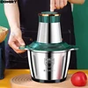 Electric Meat Grinder Chopper Stainless Steel Kitchen Machines Vegetable Crusher Slicer Machine Household Mixer Food Processors 1