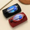 Retro Folding Reading Glasses Anti Blue Light Prescription Glass  Portable Telescopic Eyeglasses with Case Diopter +1.0 To +4.0 1