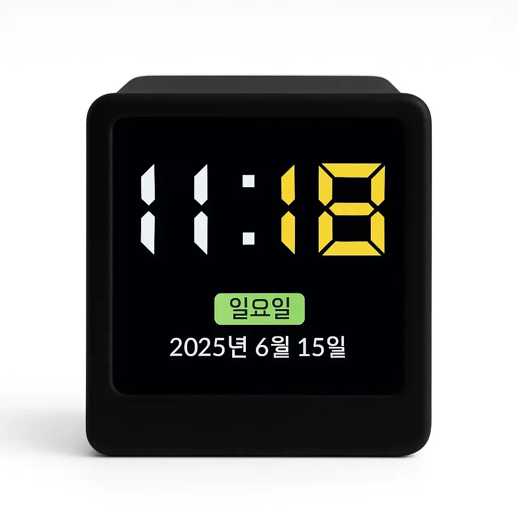 Weather Clock Mini WiFi Desktop Animated Multi-Functional Weather Station