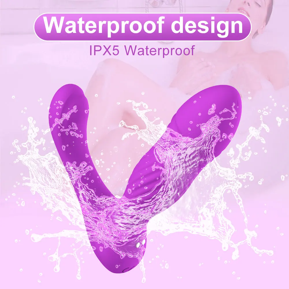 Voor afstandsvibrator vrouwen dildo stotend telescopisch G-spot massage clitoris stimulator masturbator_voghion.com