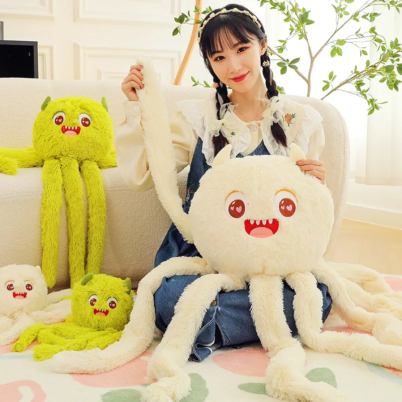 

Cute Monster Little Octopus Doll Plush Toy Long Leg Hair Doll Funny Throw Pillow Gift Envio Gratis Kids Birthday Christmas Gift
