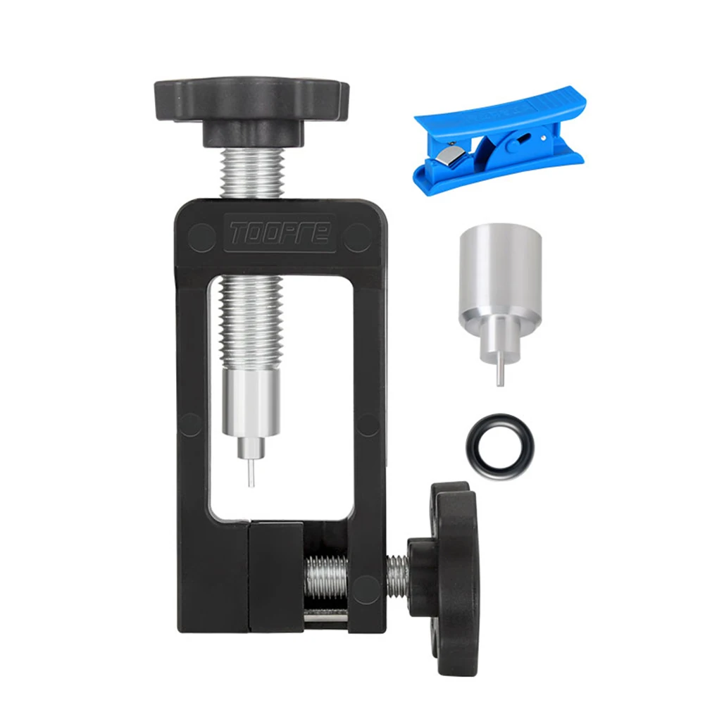 TOOPRE Fahrrad Olive Kopf Öl Nadel Drücken Installation Werkzeug Fahrrad Hydraulische Scheibenbremse Schlauch Einsetzen Nadel Werkzeug Schlauch Cutter – Detail 12