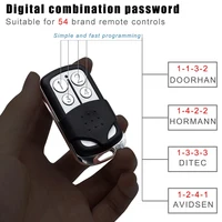 For 4335E 371LM 971LM 94335E 84335E Garage Door Remote Control Gate Opener 390mhz 315mhz 433.92mhz 2