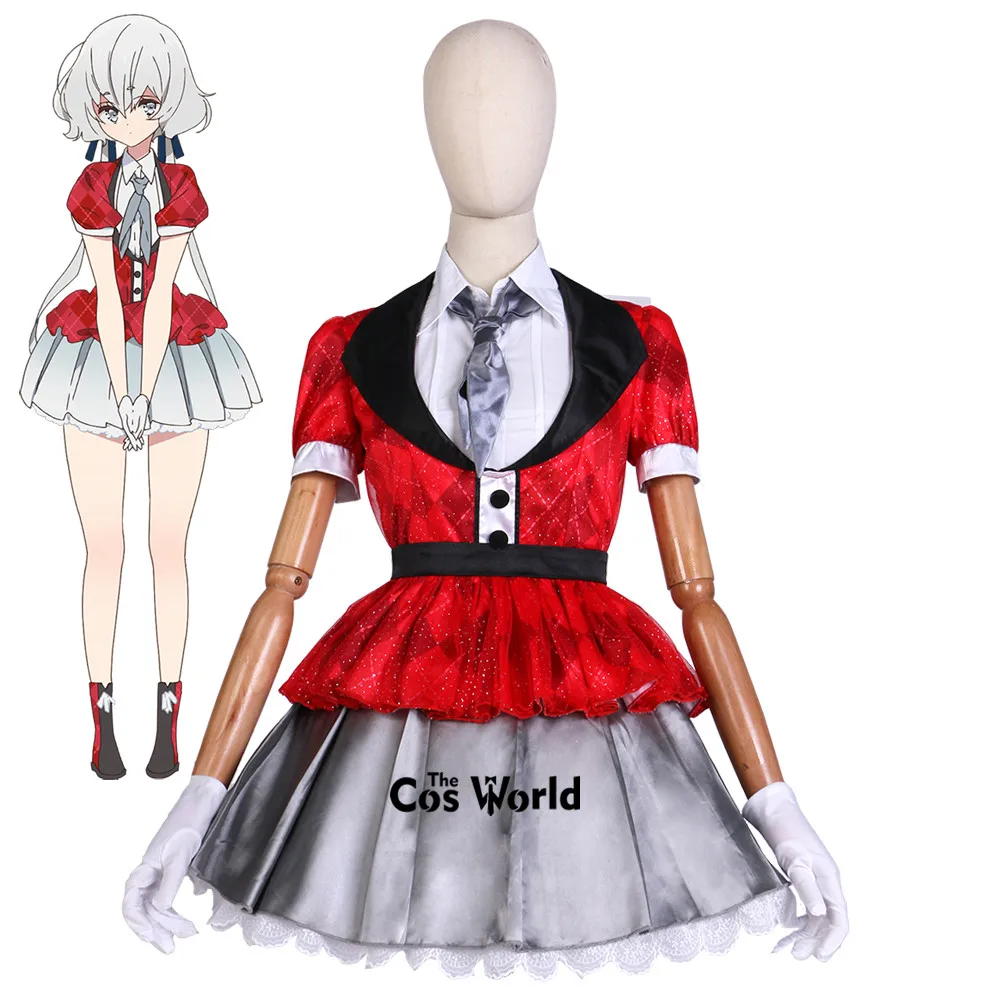 ZOMBIE LAND SAGA Minamoto Sakura Nikaido Saki Mizuno Ai Konno Junko Yuugiri  Hoshikawa Lily Idol Dress Anime Cosplay Costumes - AliExpress