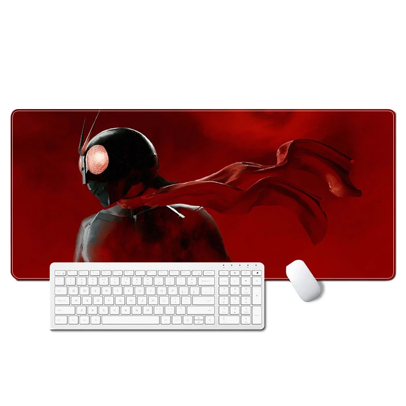 

Masked Rider Mouse Pad Gamer Cabinet Pc Keyboard Non-slip Desk Mat Xxl Computer Desktop Rubber ковер Gaming Accessories Mousepad