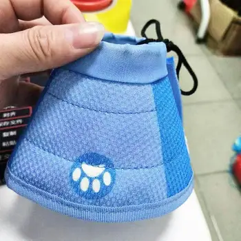 Pet Cat Dog Elizabethan Collar Cute Anti-Bite Lick Surgeries Wound Cats Protective Neck Collar Cone Recovery Wound Cats Collar 4