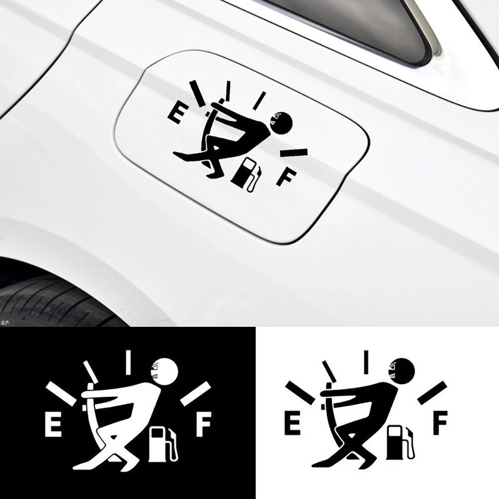 Personalized Waterproof Reflective Fuel Tank Decal - Tearable & Funny Design