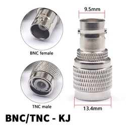 RF Adapter for Wireless Antenna Amplifier - TNC Male to BNC Female (BNC - TNC KJ)