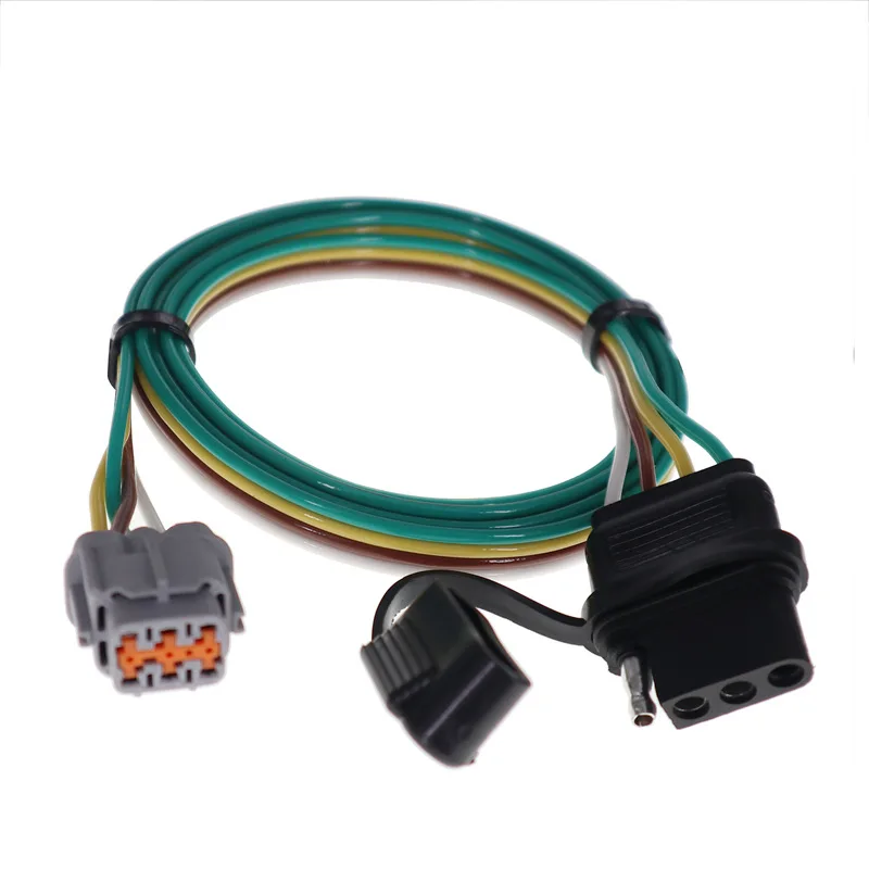 Trailer accessories trailer connecto 4-pin Trailer Wiring Harness US Version Frontier05-22 No Activation Kit 3m wiring harness 40 a relay fuse on off strobe remote control waterproof switch red 2 lead wire kit lighting accessories