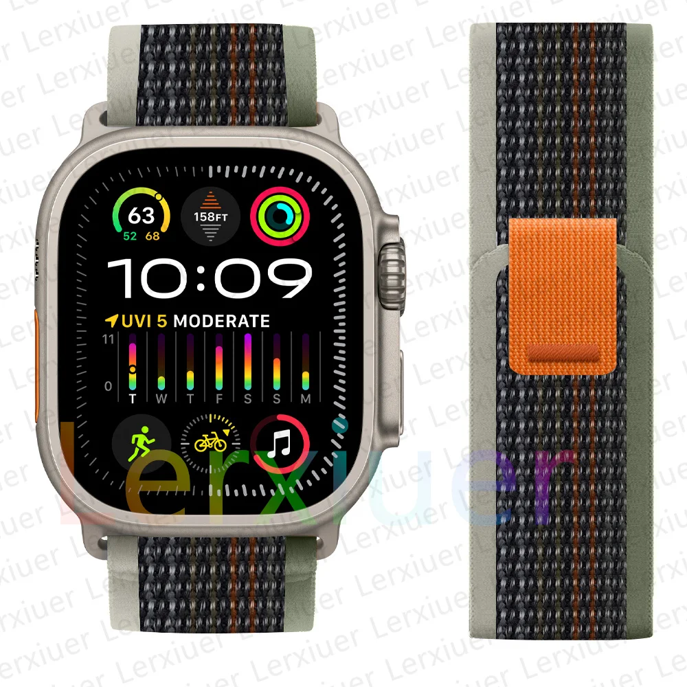 Nylon Sports Bracelet Trail Loop for Apple Watch – Versatile and Durable Strap