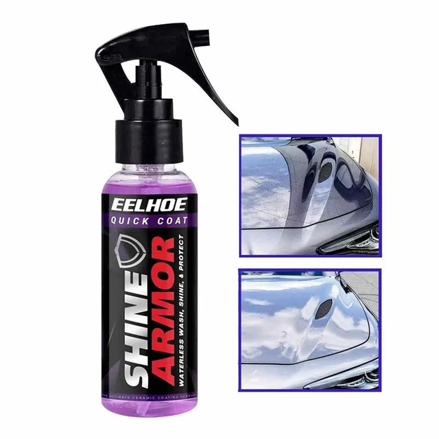 120ml Shine Armor Ceramic Car Wash Quick Coat Polish Sealer Spray