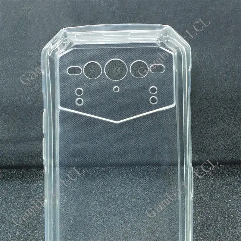 Premium Silicone Protective Back Case for 6.58 Smartphone - Soft TPU Shell