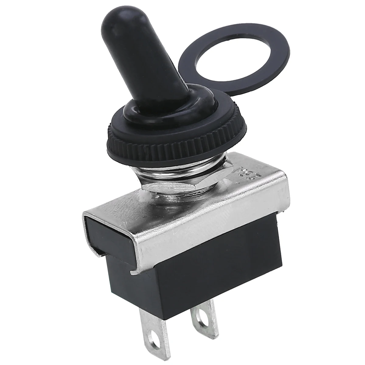 1 Pair 12V 25A Auto Toggle Switch Boat Marine Heavy Duty Flick Switches With Waterproof Cover Auto Toggle Switch