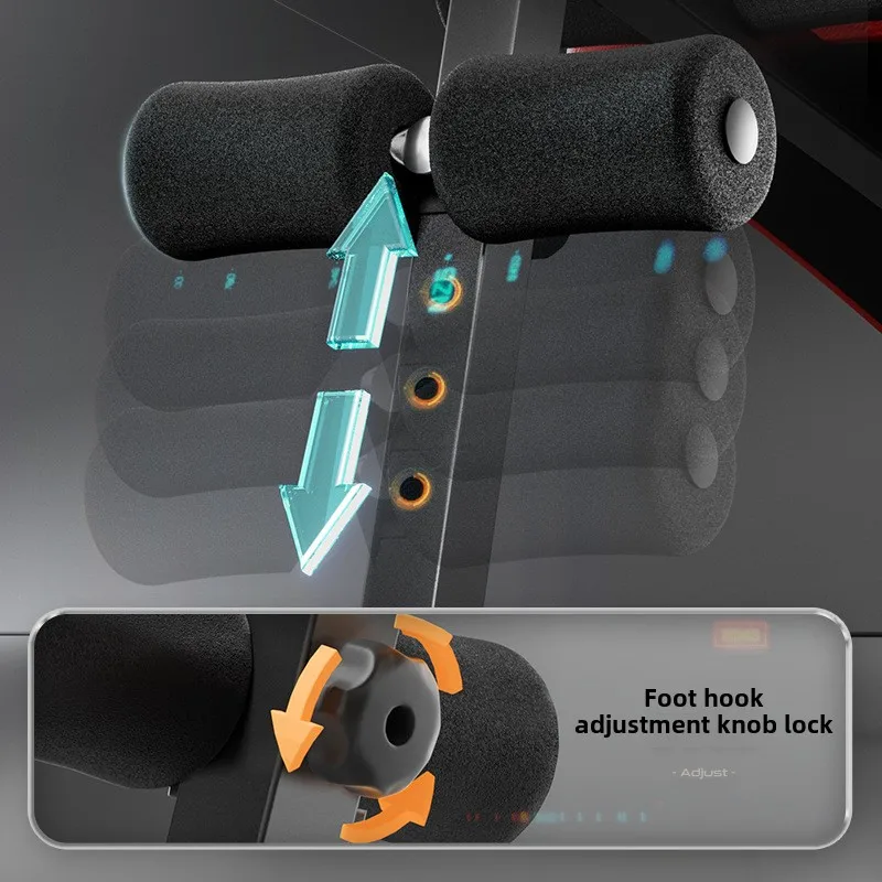 SND Sit-ups Fitness Equipment Home Indoor Exercise Men's Abs Training Supine Board Push Up Bar fitness Gym Core